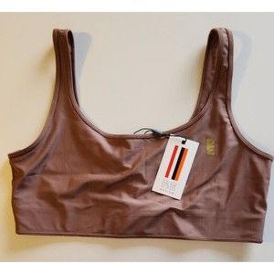 P.E Nation All Around Sports Bra 3XL Acorn NEW WITH TAGS